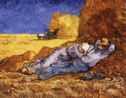 Vincent Van Gogh The Noonday Nap(The Siesta) Norge oil painting art